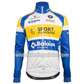 Set Fietsshirt Lange Mouw + Lange Koersbroek 2018 Sport Vlaanderen-Baloise N001
